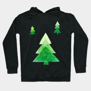 sapins verts Hoodie